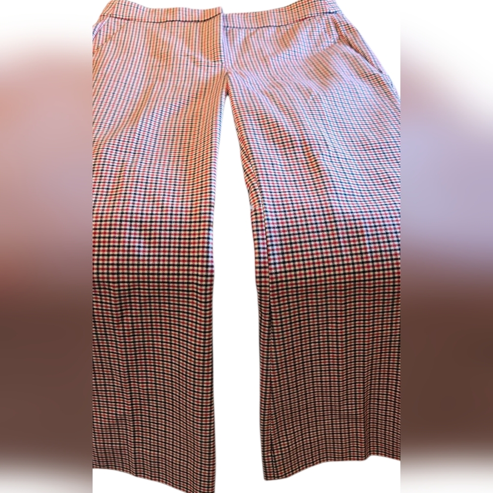 J. Crew Checkered Pants Size 2